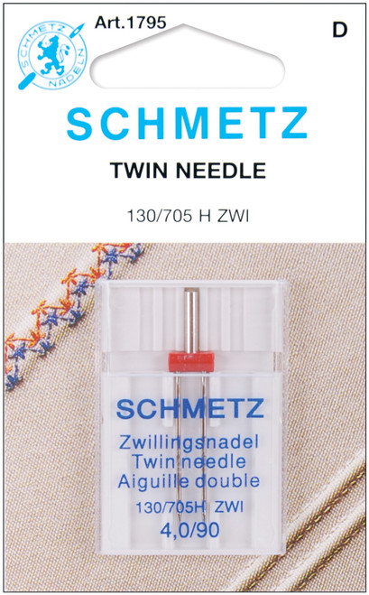Schmetz Twin Machine Needle-Size 4.0/90 1/Pkg - 1795 - 036346317953 Schmetz Twin Machine Needle-Size 4.0/90 1/Pkg - 1795 - 036346317953
