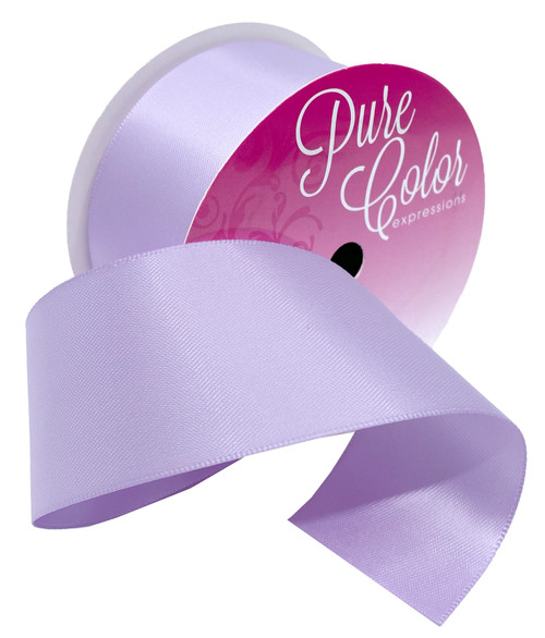 Morex Ribbon Double-Faced Satin 1.5"X5yd-Light Orchid 5A002L81-1GMXW - 750265170429