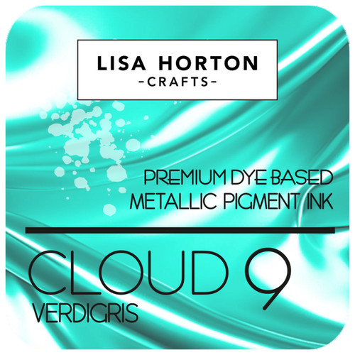 Lisa Horton Crafts Cloud 9 Metallic Ink Pad -Verdigris - 5A002JLC-1GL39 - 780627350541