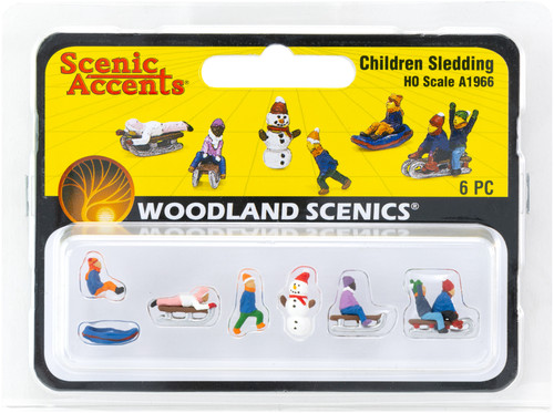 Woodland Scenics Children Sledding-HO-Scale - 5A002K3R-1GLL7 - 724771019664 Woodland Scenics Children Sledding-HO-Scale - 5A002K3R-1GLL7 - 724771019664