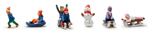 Woodland Scenics Children Sledding-HO-Scale - 5A002K3R-1GLL7 Woodland Scenics Children Sledding-HO-Scale - 5A002K3R-1GLL7