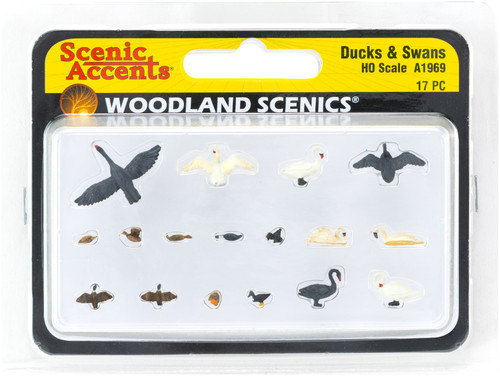 Woodland Scenics Ducks And Swans-HO-Scale - 5A002K4G-1GLMJ - 724771019695