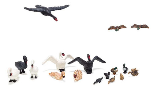 Woodland Scenics Ducks And Swans-HO-Scale - 5A002K4G-1GLMJ
