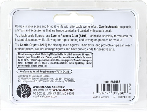 Woodland Scenics Geese And Chickens-HO-Scale - 5A002K47-1GLL1 Woodland Scenics Geese And Chickens-HO-Scale - 5A002K47-1GLL1