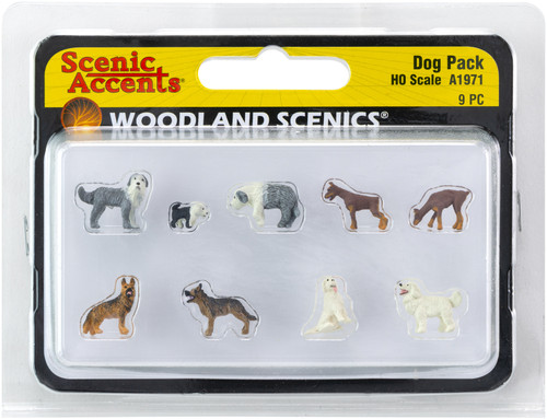 Woodland Scenics Dog Pack-HO-Scale - 5A002K4F-1GLKR - 724771019718 Woodland Scenics Dog Pack-HO-Scale - 5A002K4F-1GLKR - 724771019718