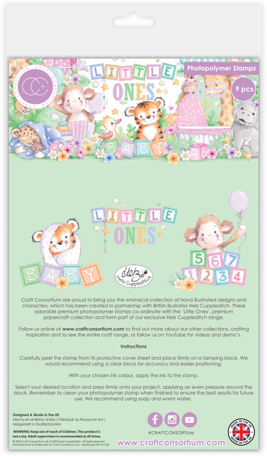 Craft Consortium Little Ones Photopolymer Stamp Set-Clothes - 5A002W0J-1GWPX Craft Consortium Little Ones Photopolymer Stamp Set-Clothes - 5A002W0J-1GWPX