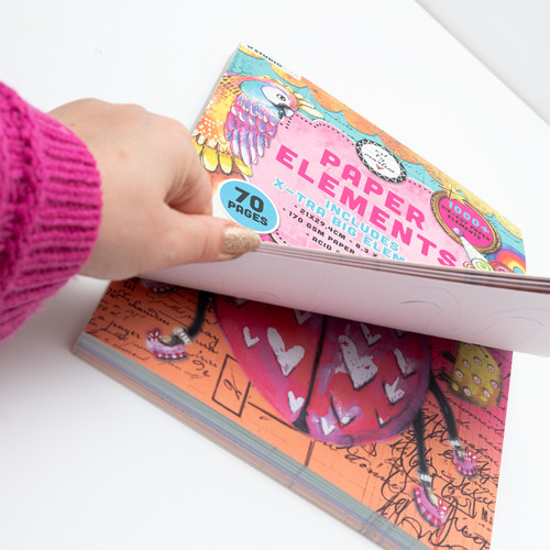 2 Pack - Art By Marlene Die-Cut Paper Pad 8.26"X11.57" 70/Pkg-Nr. 275 Elements - 5A002LWN-1GNNY 2 Pack - Art By Marlene Die-Cut Paper Pad 8.26"X11.57" 70/Pkg-Nr. 275 Elements - 5A002LWN-1GNNY