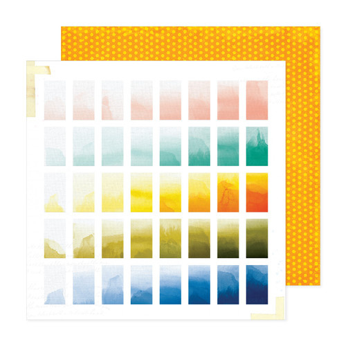 25 Pack - Vicki Boutin Discover + Create Double-Sided Cardstock 12X12"-Swatches - VBDC12-22137 - 765468045726