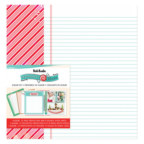 Vicki Boutin Peppermint Kisses Album Set 6"X8"- - VB021953 - 765468044392
