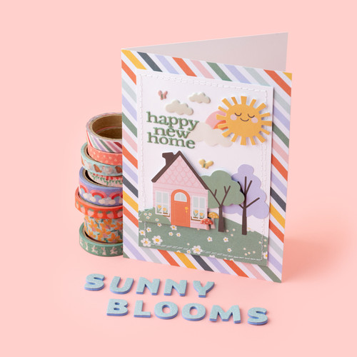 3 Pack - Pebbles Sunny Bloom Thickers Stickers 153/Pkg-Alpha, Foam - 34030120 3 Pack - Pebbles Sunny Bloom Thickers Stickers 153/Pkg-Alpha, Foam - 34030120