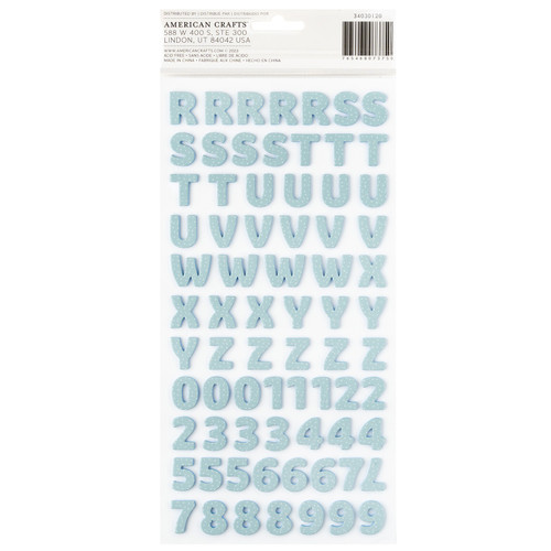 3 Pack - Pebbles Sunny Bloom Thickers Stickers 153/Pkg-Alpha, Foam - 34030120 3 Pack - Pebbles Sunny Bloom Thickers Stickers 153/Pkg-Alpha, Foam - 34030120