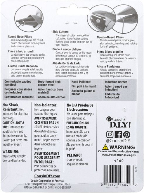 CousinDIY Tool Basics Tool Kit-3pcs 4460-00002