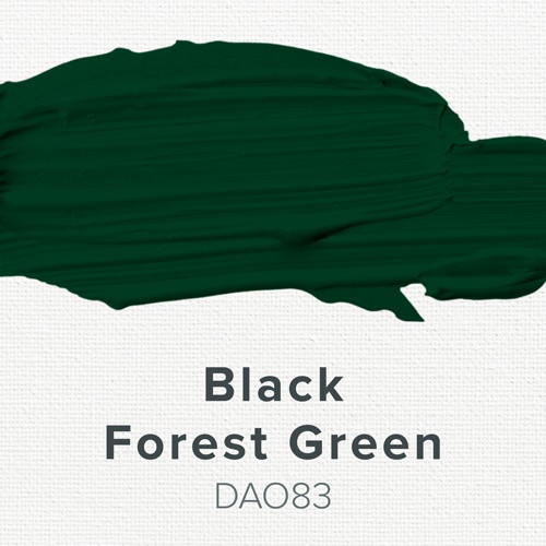 6 Pack - DecoArt Americana Acrylic Paint 2oz-Black Forest - Opaque - DA-083