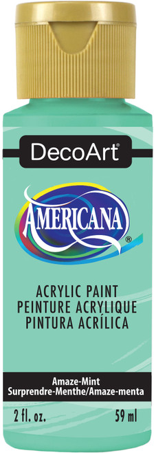 6 Pack - DecoArt Americana Acrylic Paint 2oz-Amaze-Mint - DA-1GX3D - 016455978436 6 Pack - DecoArt Americana Acrylic Paint 2oz-Amaze-Mint - DA-1GX3D - 016455978436