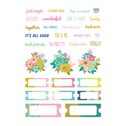 2 Pack - Spellbinders Sticker Pack by Kelly Bangs-Just Sayin' - 5A002WJG-1GX9W 2 Pack - Spellbinders Sticker Pack by Kelly Bangs-Just Sayin' - 5A002WJG-1GX9W
