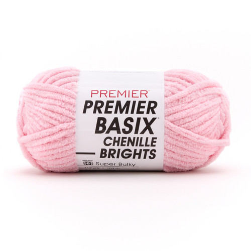 3 Pack - Premier Basix Chenille Brights Yarn-Cotton Candy - 2126-1GX5P - 840166855973 3 Pack - Premier Basix Chenille Brights Yarn-Cotton Candy - 2126-1GX5P - 840166855973