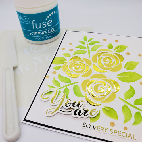 2 Pack - Gina K Designs Fancy Foil 6"X8" 12/Pkg-Lemon Drop - 5A002W9D-1GX1T