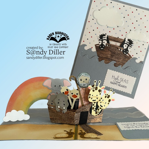 2 Pack - Karen Burniston Clear Stamps 3"x4"-Cruise Greetings - 5A002WBJ-1GX34 2 Pack - Karen Burniston Clear Stamps 3"x4"-Cruise Greetings - 5A002WBJ-1GX34