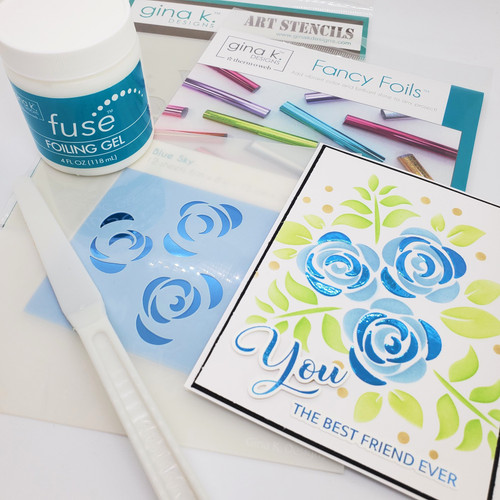 Gina K Designs Fuse Foiling Gel -4 oz - 5A002W95-1GX1L Gina K Designs Fuse Foiling Gel -4 oz - 5A002W95-1GX1L