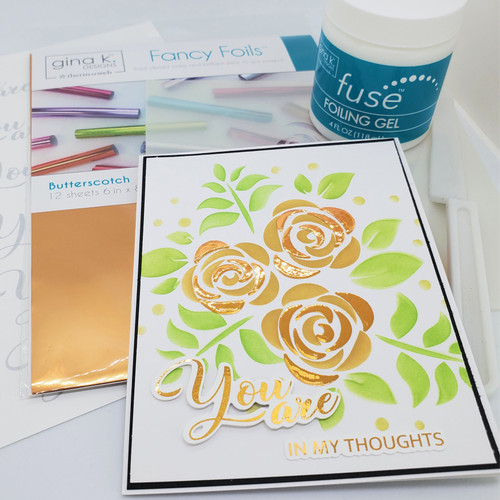 Gina K Designs Fuse Foiling Gel -4 oz - 5A002W95-1GX1L Gina K Designs Fuse Foiling Gel -4 oz - 5A002W95-1GX1L