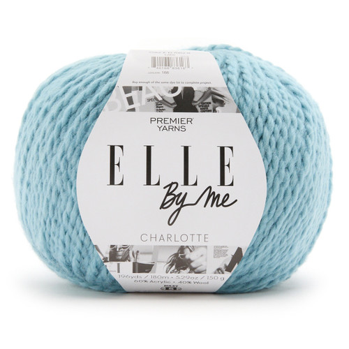 3 Pack - Premier Elle By Me Charlotte Solids Yarn-Lake - 5A002W76-1GWYD - 840166836163