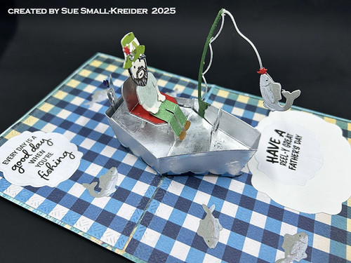 Karen Burniston Clear Stamps 3"x4"-Fishing Phrases - 5A002WBK-1GX35 Karen Burniston Clear Stamps 3"x4"-Fishing Phrases - 5A002WBK-1GX35