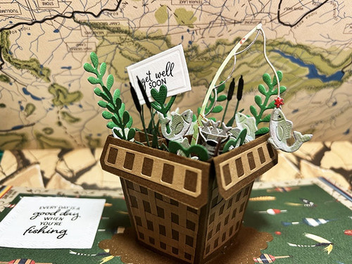 Karen Burniston Clear Stamps 3"x4"-Fishing Phrases - 5A002WBK-1GX35 Karen Burniston Clear Stamps 3"x4"-Fishing Phrases - 5A002WBK-1GX35