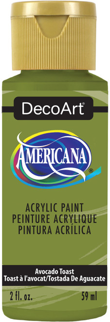 DecoArt Americana Acrylic Paint 2oz-Avocado Toast - DA-1GX3B - 016455978412 DecoArt Americana Acrylic Paint 2oz-Avocado Toast - DA-1GX3B - 016455978412