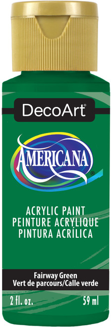DecoArt Americana Acrylic Paint 2oz-Fairway Green - DA-1GX3C - 016455978429 DecoArt Americana Acrylic Paint 2oz-Fairway Green - DA-1GX3C - 016455978429