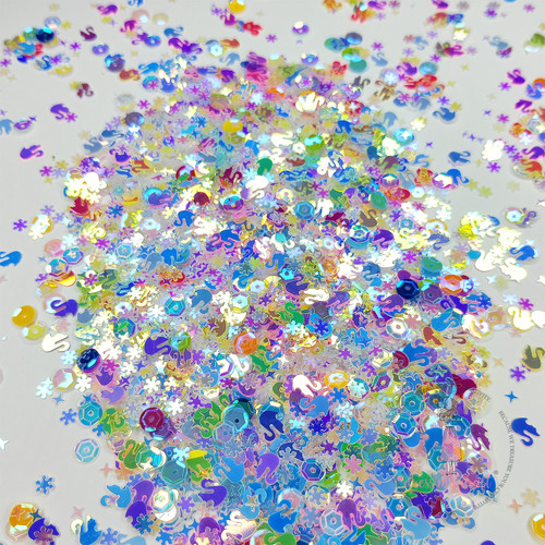 6 Pack - Dress My Craft Sequins 8gms-Shining Swan Multicolor Mix - 5A002W92-1GX1H 6 Pack - Dress My Craft Sequins 8gms-Shining Swan Multicolor Mix - 5A002W92-1GX1H