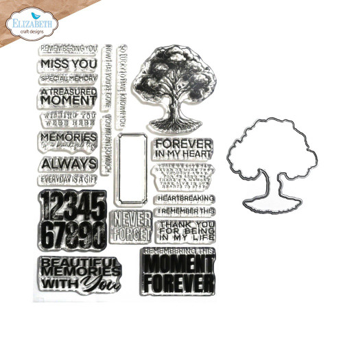 Elizabeth Craft Stamp And Die Set-Tree of Life - 5A002W8C-1GX0S - 741527317379