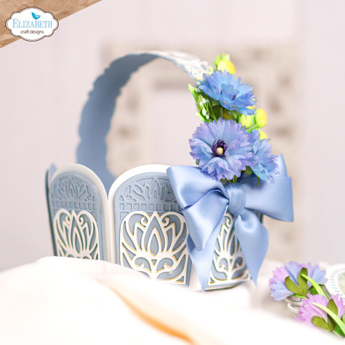 Elizabeth Craft Metal Die-Decorative Dimensonal Basket - 5A002W7X-1GX0B Elizabeth Craft Metal Die-Decorative Dimensonal Basket - 5A002W7X-1GX0B