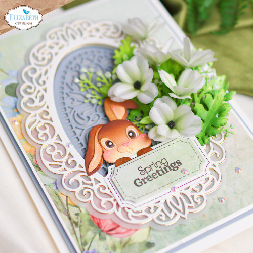 Elizabeth Craft Metal Die-Decorative Oval Frame - 5A002W7Z-1GX0D Elizabeth Craft Metal Die-Decorative Oval Frame - 5A002W7Z-1GX0D