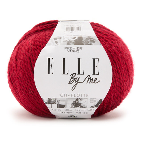 Premier Elle By Me Charlotte Solids Yarn-Cherry - 5A002W76-1GWXF - 840166836293 Premier Elle By Me Charlotte Solids Yarn-Cherry - 5A002W76-1GWXF - 840166836293