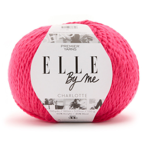 3 Pack - Premier Elle By Me Charlotte Solids Yarn-Azalea - 5A002W76-1GWXT - 840166836316 3 Pack - Premier Elle By Me Charlotte Solids Yarn-Azalea - 5A002W76-1GWXT - 840166836316