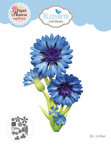 Elizabeth Craft Metal Die-Cornflower - 5A002W82-1GX0H - 741527317270