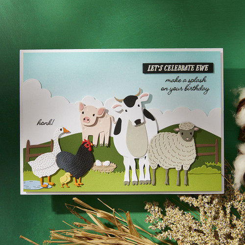 Spellbinders Etched Dies from On the Farm-Landscape Edges - 5A002WJ5-1GXBC Spellbinders Etched Dies from On the Farm-Landscape Edges - 5A002WJ5-1GXBC