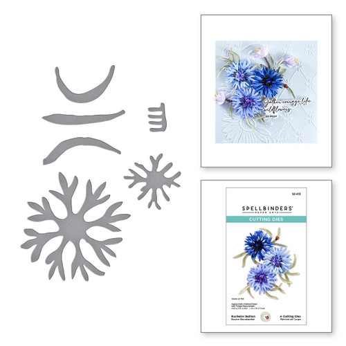 Spellbinders Etched Dies Through the Meadow by Susan Tierney-Bachelor Button - 5A002WJ1-1GXBF Spellbinders Etched Dies Through the Meadow by Susan Tierney-Bachelor Button - 5A002WJ1-1GXBF