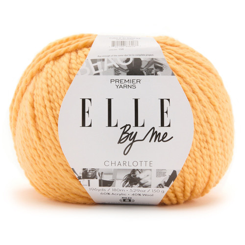 Premier Elle By Me Charlotte Solids Yarn-Goldenrod - 5A002W76-1GWY2 - 840166836088