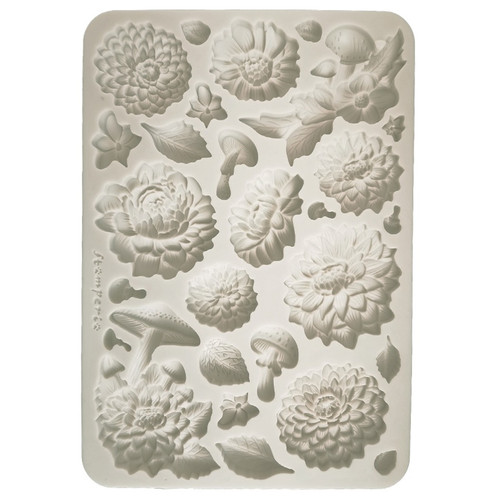 Stamperia Silicone Mold A5-Peony - 5A002MCZ-1GNT0 - 5993110041207