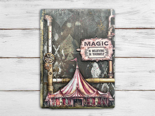 Stamperia Stencil 7.87"X9.84"-Master Of Magic, Rhombus Pattern - 5A002MCS-1GNT2 Stamperia Stencil 7.87"X9.84"-Master Of Magic, Rhombus Pattern - 5A002MCS-1GNT2