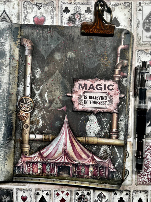 Stamperia Stencil 7.87"X9.84"-Master Of Magic, Rhombus Pattern - 5A002MCS-1GNT2 Stamperia Stencil 7.87"X9.84"-Master Of Magic, Rhombus Pattern - 5A002MCS-1GNT2