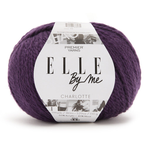 3 Pack - Premier Elle By Me Charlotte Solids Yarn-Aubergine - 5A002W76-1GWX5 - 840166836231 3 Pack - Premier Elle By Me Charlotte Solids Yarn-Aubergine - 5A002W76-1GWX5 - 840166836231