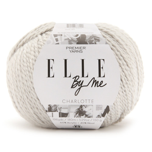 3 Pack - Premier Elle By Me Charlotte Solids Yarn-Fog - 5A002W76-1GWXB - 840166836200