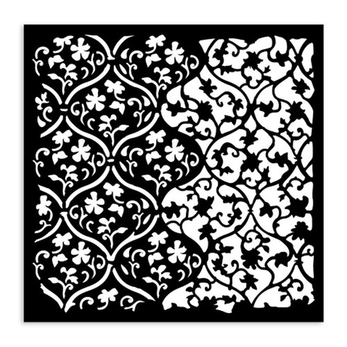 Stamperia Stencil 4.72"x4.72"-Tapestry - 5A002MC8-1GNS7