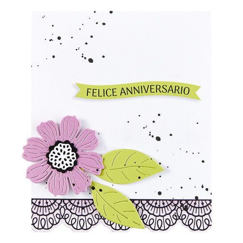 Spellbinders BetterPress Plate & Die Set -Italian Sentiments - 5A002WHM-1GXB4
