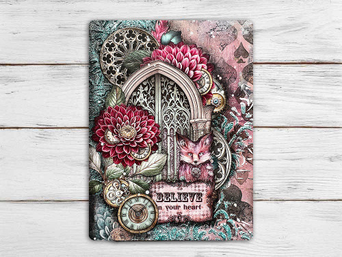 Stamperia Stencil 7.87"X9.84"-Master Of Magic, Tapestry - 5A002M9Y-1GNSH