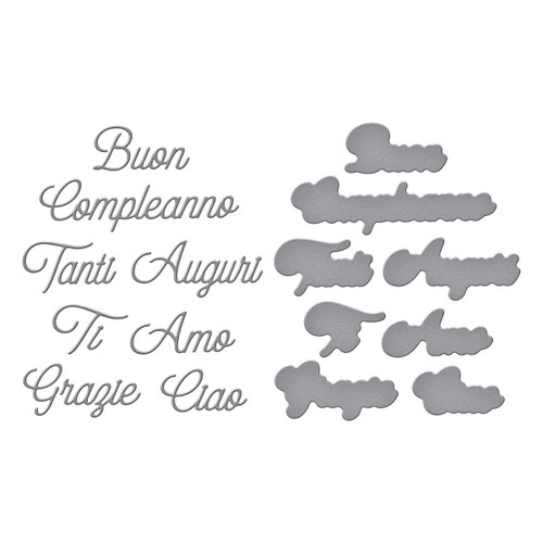 Spellbinders Etched Dies from International Sentiments-Italian Everyday - 5A002WHK-1GX8Z