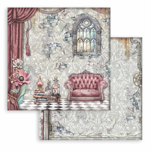 Stamperia Double-Sided Paper Pad 8"X8" 10/Pkg-Master Of Magic, 10 Designs/1 Each - 5A002MD5-1GNTM