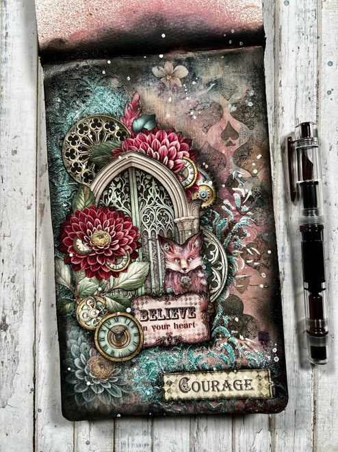 Stamperia Clear Stamps 5.5"X7"-Master Of Magic, Border & Circles - 5A002MBG-1GNTQ Stamperia Clear Stamps 5.5"X7"-Master Of Magic, Border & Circles - 5A002MBG-1GNTQ